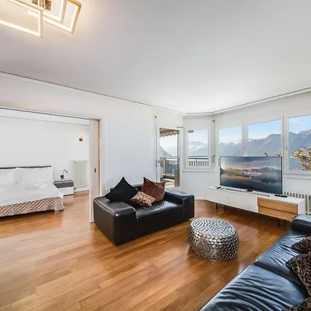 Spacious Panoramic Penthouse In By Guestlee Apartman Montreux
